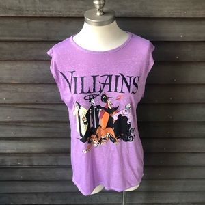 DISNEY Villains Tank Top Shirt